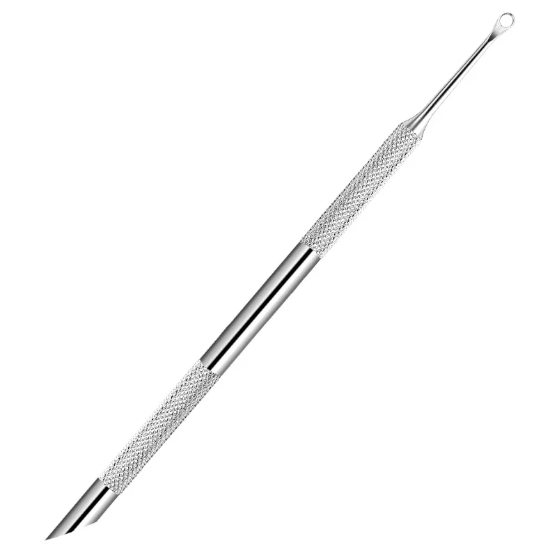 2-teiliges multifunktionales Nagelwerkzeug-Set | Professioneller Nagelhautentferner, doppelseitige Nagelfeile zum Entfernen von abgestorbener Haut und Nagelhaut