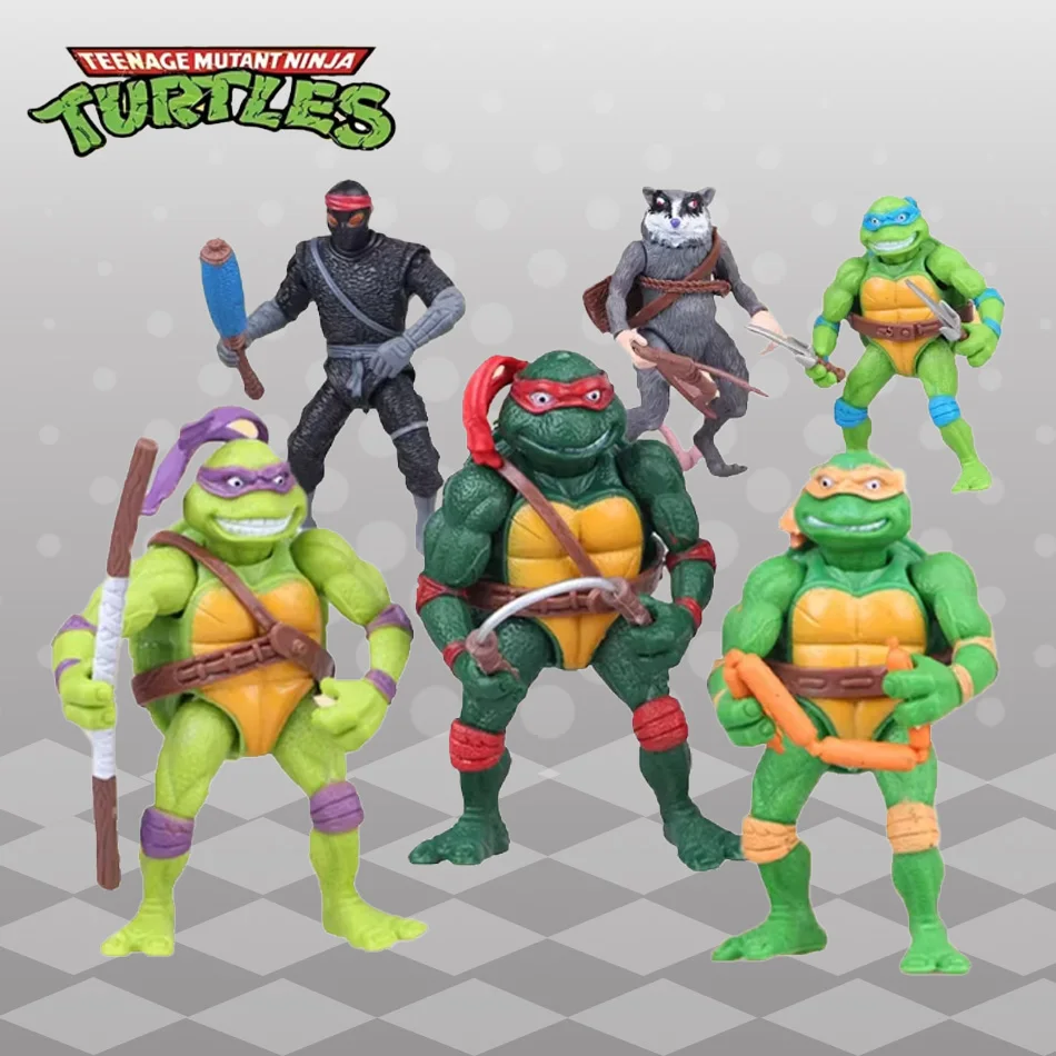 مجموعة شخصيات الرسوم المتحركة ميكي 2014 ليوناردو دافنشي ألعاب نموذج TMNT المنقولة