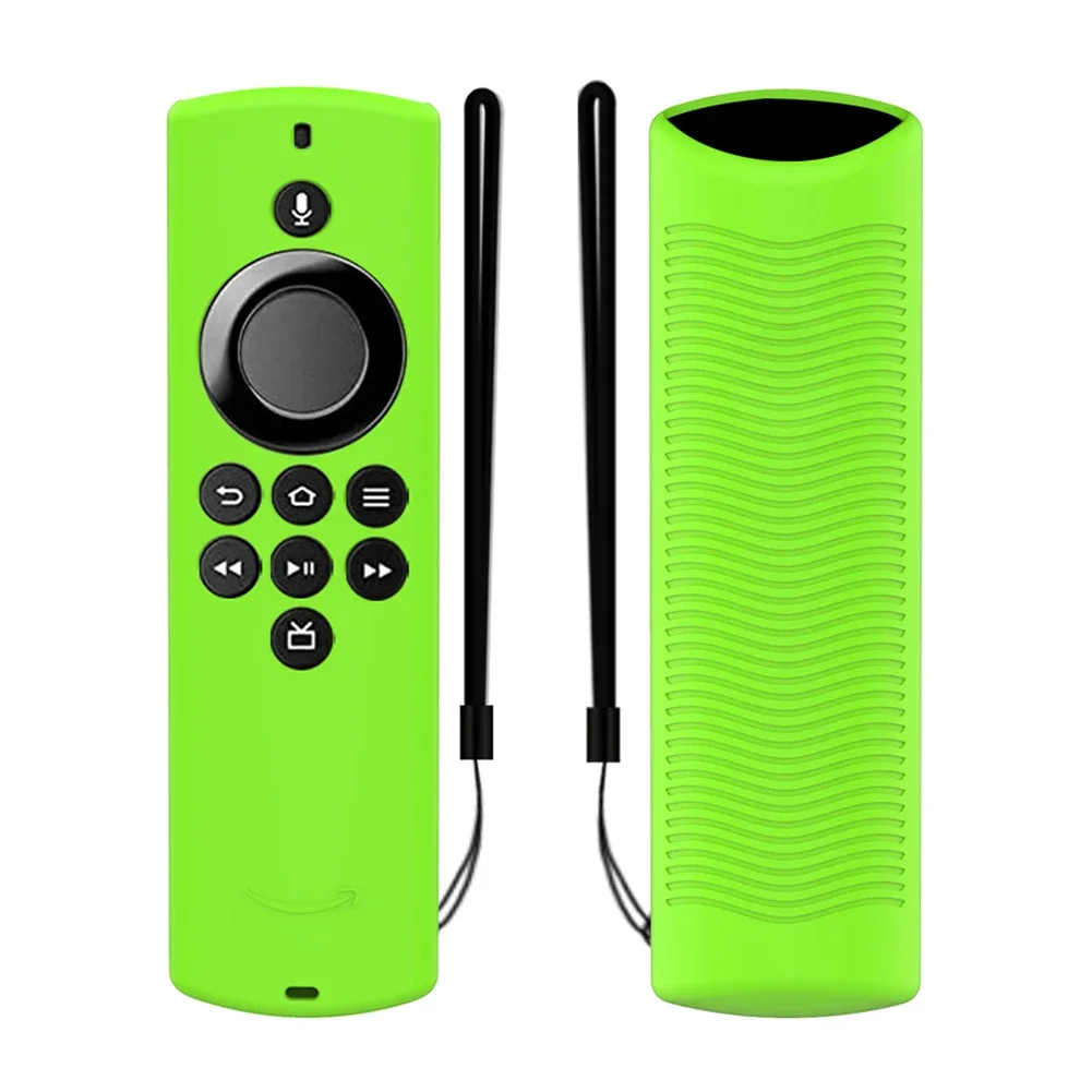 Remote Control Silicone Cover for Amazon Alexa Fire TV Stick Lite Controller Shell TV Sleeve Protective Case Housing Replacement view 3