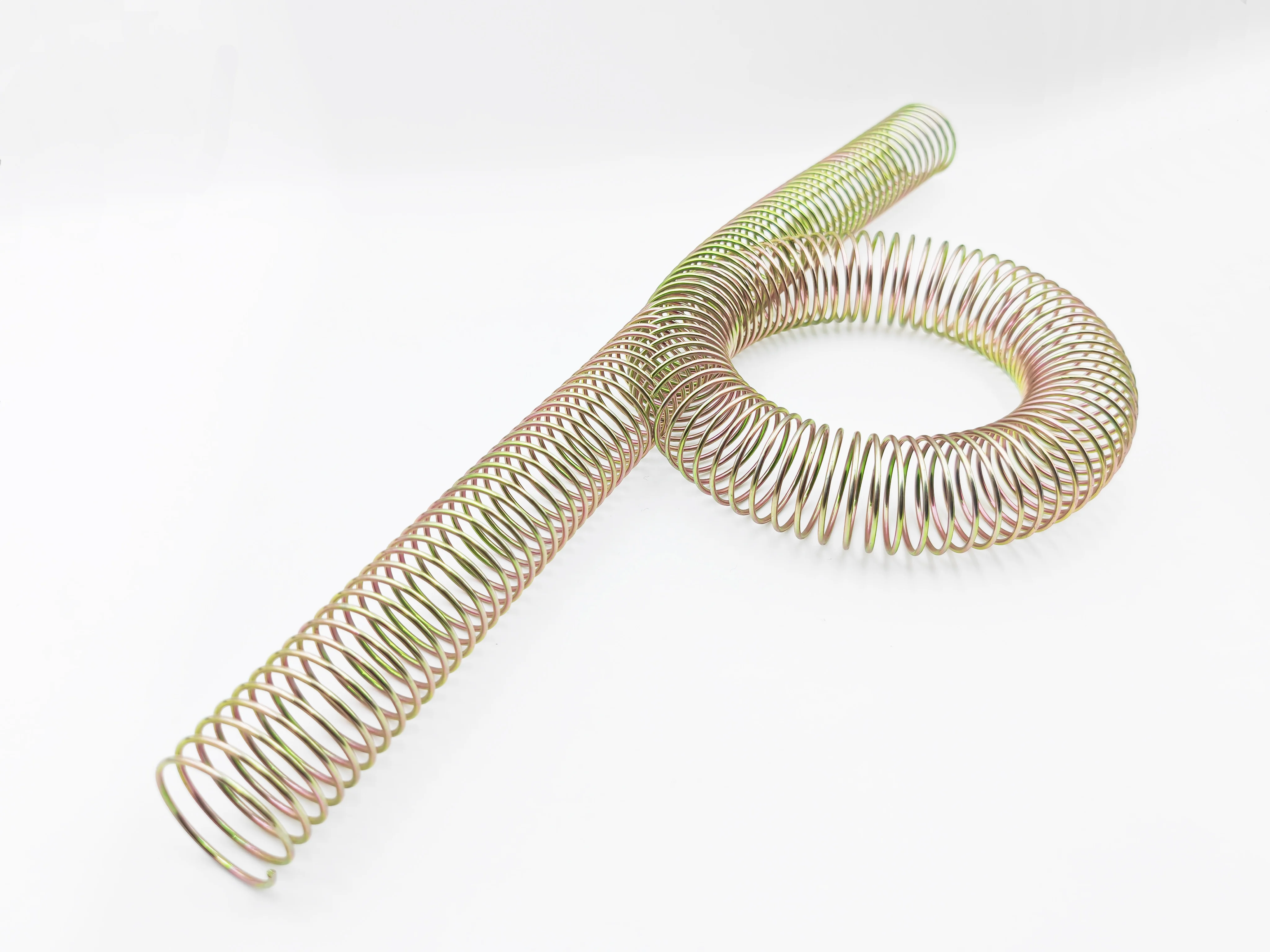 1PC  galvanize ‌Spring protective sleeve，Wire/cable protection spring with Anti-Scratch Function, Industrial Grade