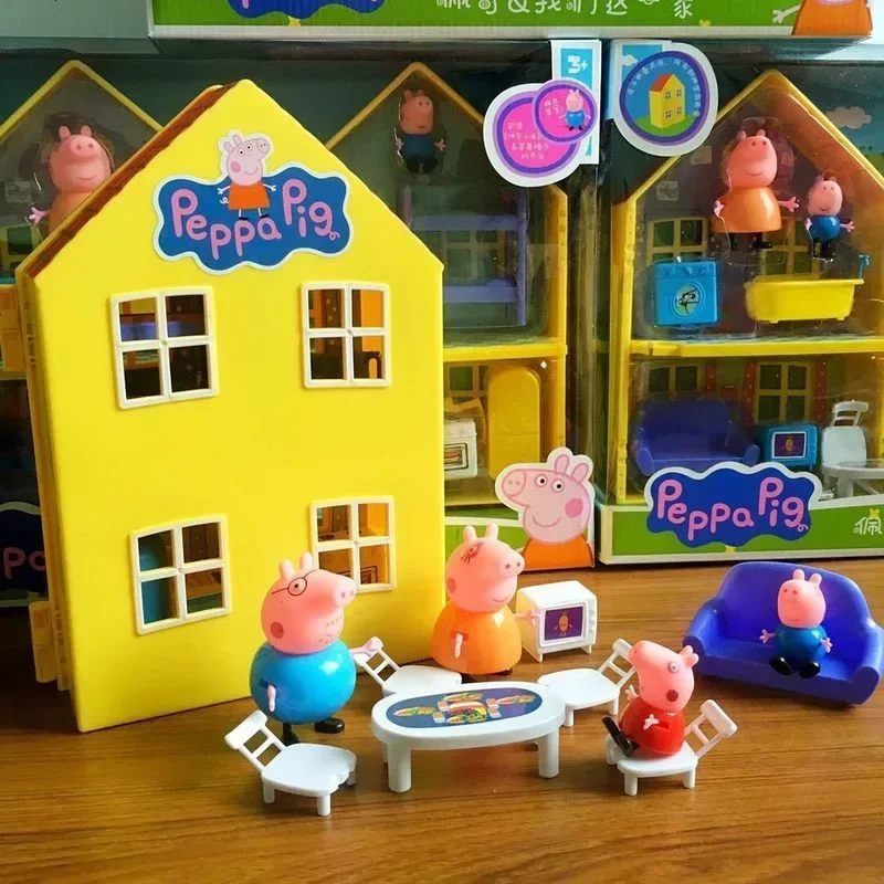 New Arrival Peppa Pig Set Toys George Susi Edmund Candy Suyirui Beca Pedro Richard Animal Wholesale and Retail of Children\'s Toy