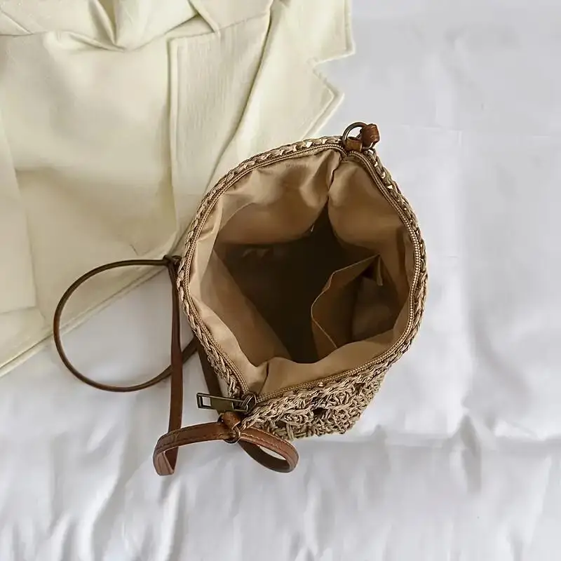 Ręcznie tkana torba Crossbody, torba na ramię