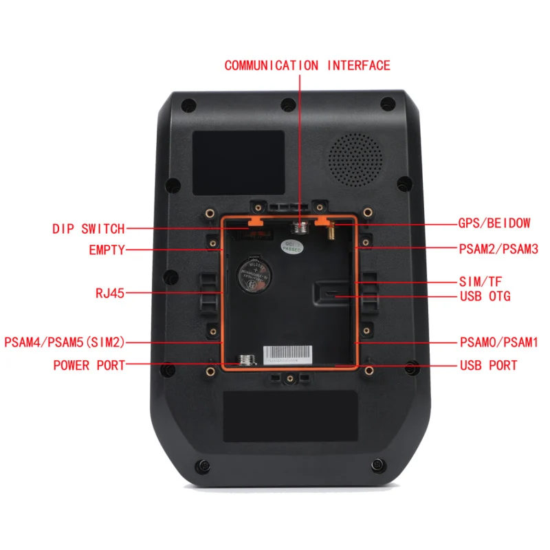 Componentes eletrônicos do leitor de código de barras Arduino do módulo do varredor do código de barras do validador do bilhete do ônibus público