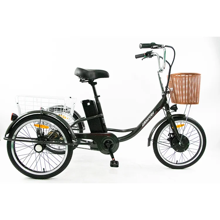 ODE OEM Electric Cargo Bike 48V Lithium Battery 20 Inch Steel Frame Rear Carrier 36V Voltage Single Speed Disc Brake Made China