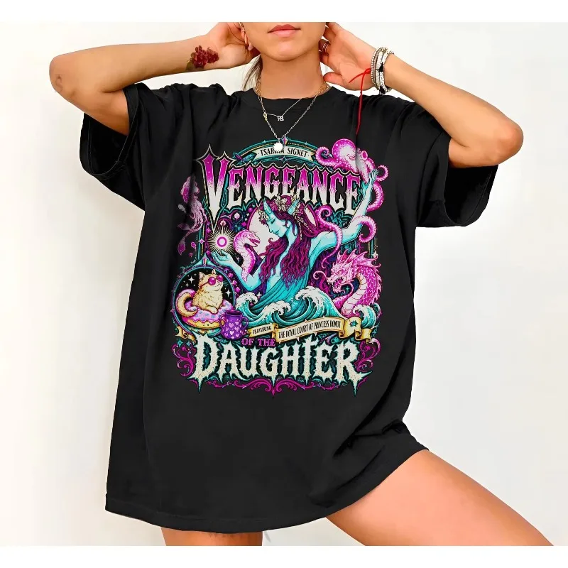 Revenge Daughter Shirt Dungeon Crawling Karl T-shirt Pattern, Suitable for Men and Women All Seasons