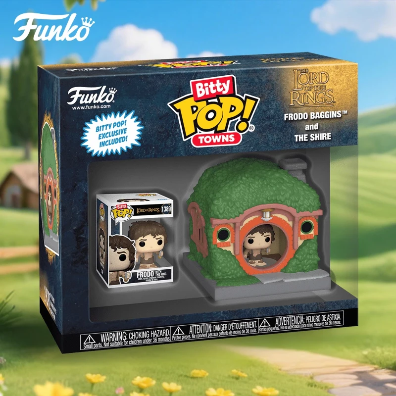 

FUNKO POP《The Lord of The Rings: Frodo Baggins, the Shire》Anime Action Desktop Decoration Ornament Model Toys Collectible Model