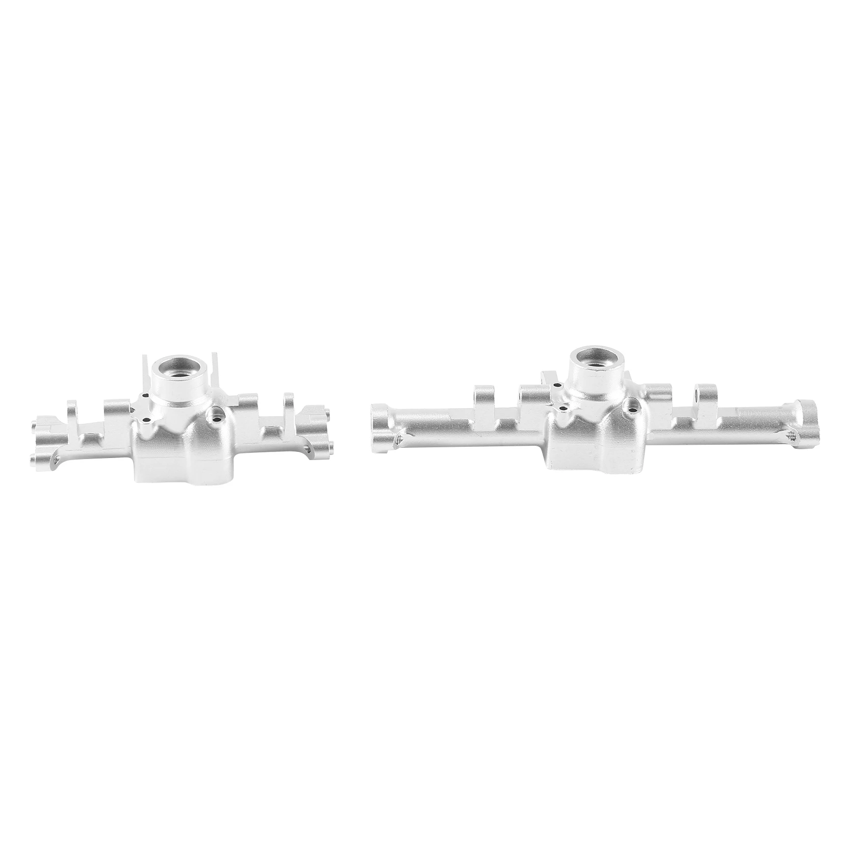 

ABJA-2Pcs Metal Front And Rear Axle Housing For Traxxas TRX4M TRX-4M 1/18 RC Crawler Car Upgrade Parts