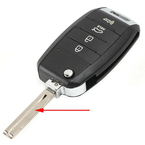 KEYECU 95430-B2100 / 95430-1W003 Flip Remote Key 315/433MHz Fob for Kia Soul Rio  2014-2019 TQ8-RKE-3F05 / OSLOKA-875T