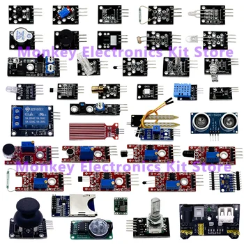 45 Kinds in 1 Sensors Modules Starter Kit For Arduino Raspberry Pi , Better Than 37 Kinds…