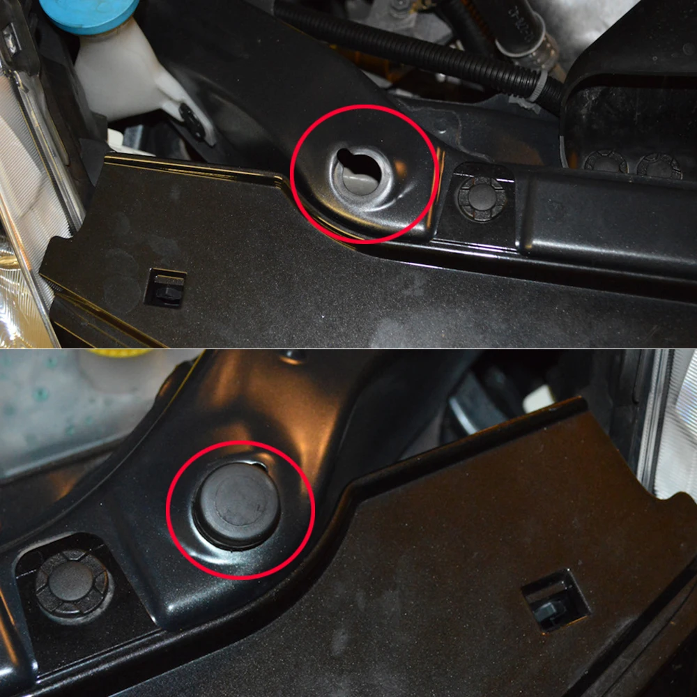 Parachoques trasero para coche, tapa de maletero, embellecedor de montaje de goma, Y61 amortiguador para Nissan Patrol, 1998-2008, 2009, 2011, 2012,