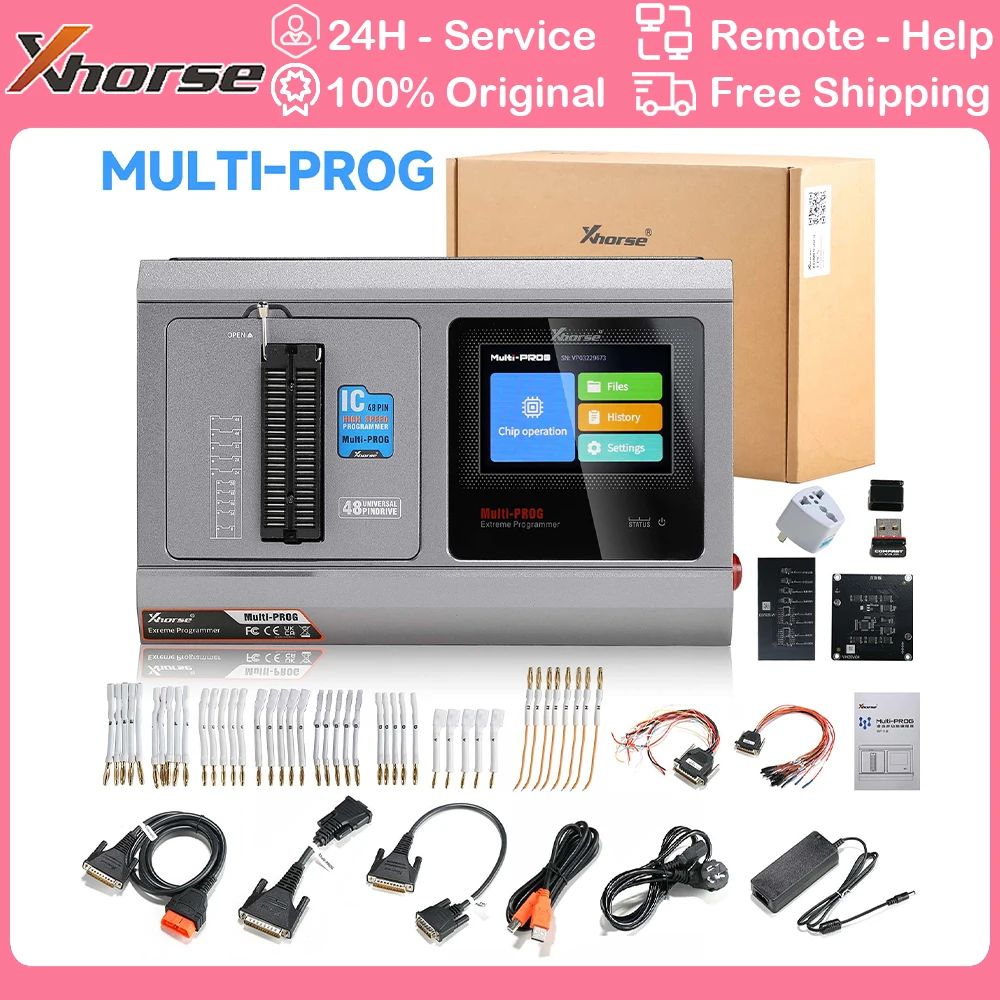 Xhorse Multi-Prog Programmer ECU Programmer Update of VVDI Prog with Free MQB48 License Expert Mode Batch Write Chips