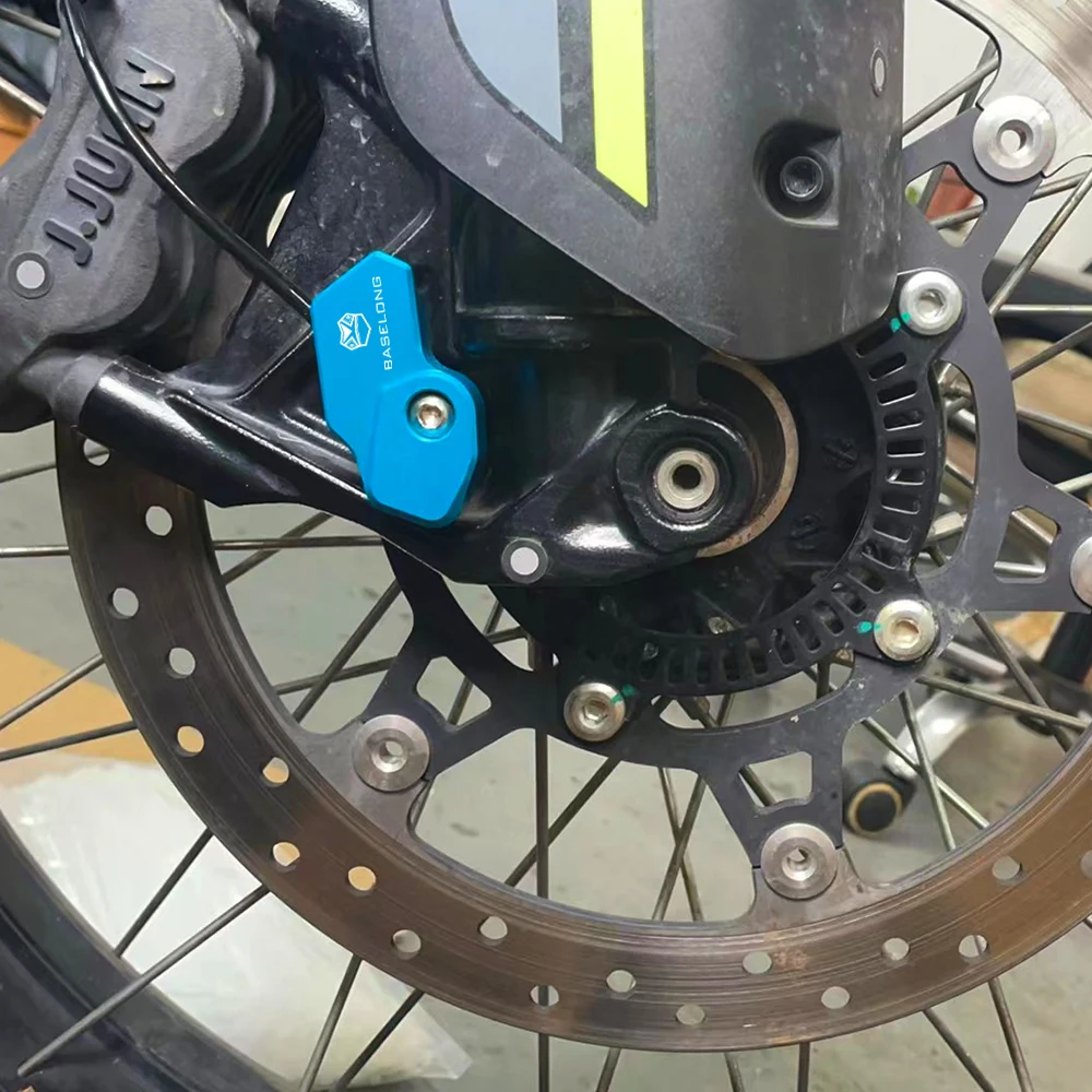 Para CFMOTO 450MT Ibex450 IBEX 450 MT 2024 2025 2026 motocicleta CNC Sensor frontal ABS cubierta protectora Accesorios