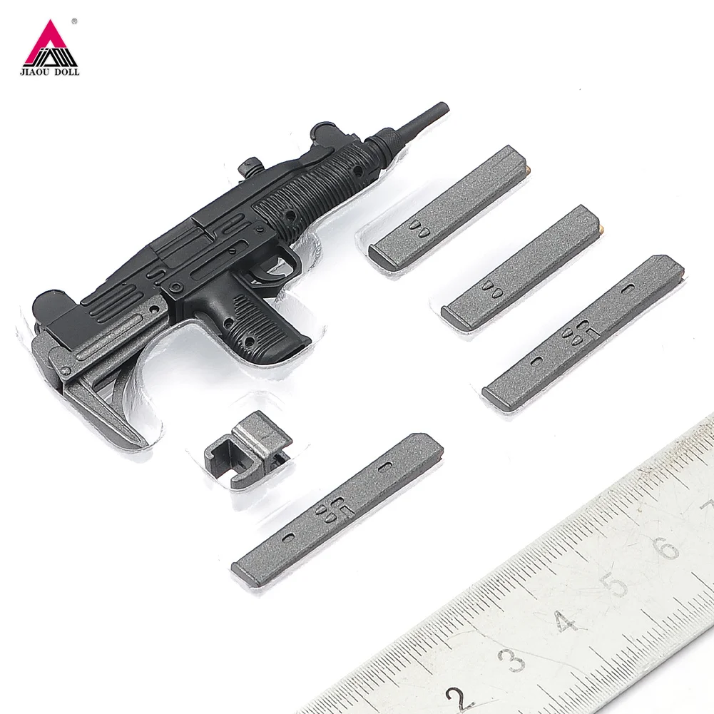 

1/6 Scale 8cm UZI Submachine Gun Model Plastic Soldier Scene Accessories Props Fit 12inch Male Female Action Figure Body