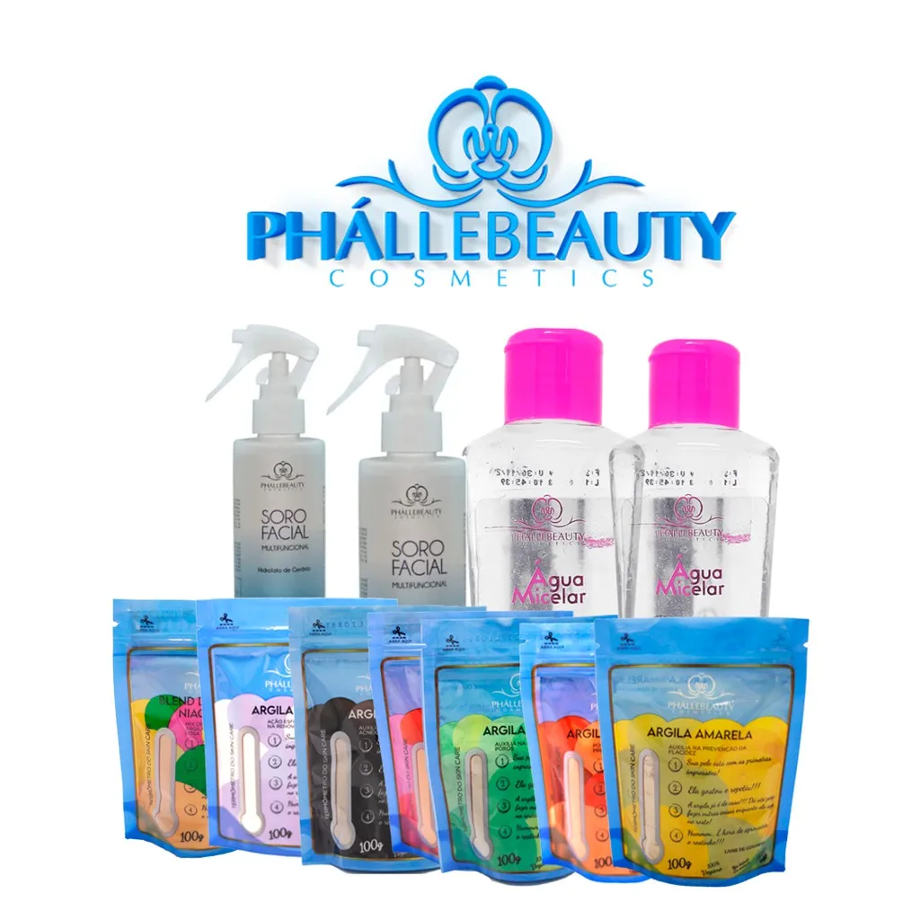 Mega Kit Argilas PhálleBeauty Skin Care