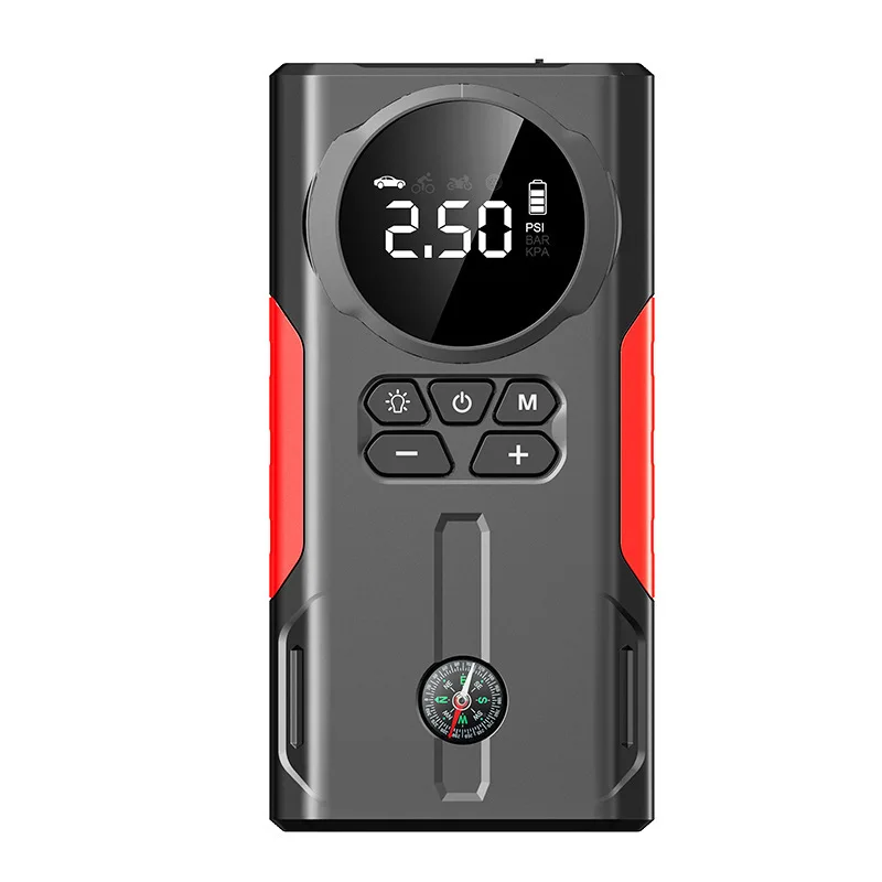 무선 자동차 에어펌프 및 공기압 측정기 이미지
