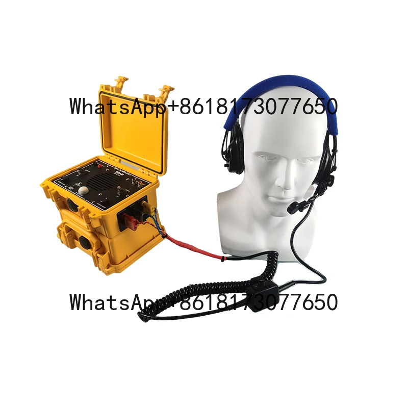 

Diving Equipment Underwater Scuba Diving Communication Box Radio System with Audio Input and Output