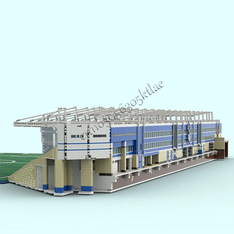 17317 Pezzi Modello di Ingegneria Urbana dello Stadio di St Knighthead, MOC Personalizzabile, Blocchi Modulari, Giocattolo DIY per Festival, Regalo