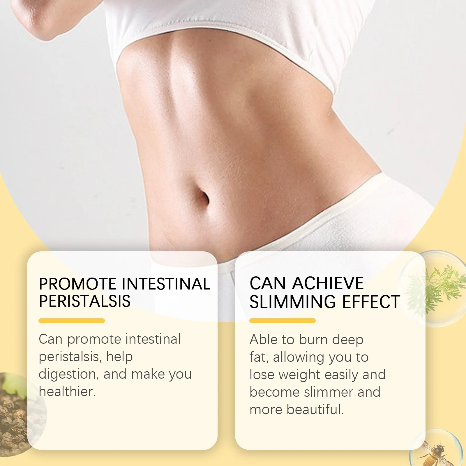 Bee Venom Navel Care Essence Bee Venom Body Care Essence Slimming Body Shaping Navel Smear Essence Skin Care Products - Image 5