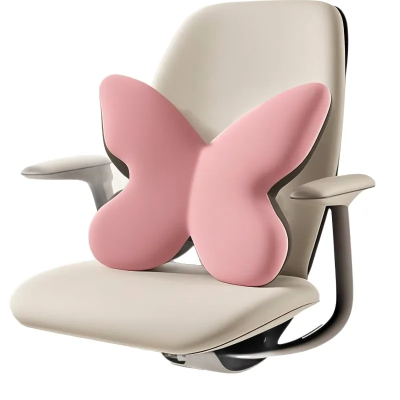 

Office workstation waist pillow butterfly type, waist cushion, secondary foam support, home car, sedentary and not tired