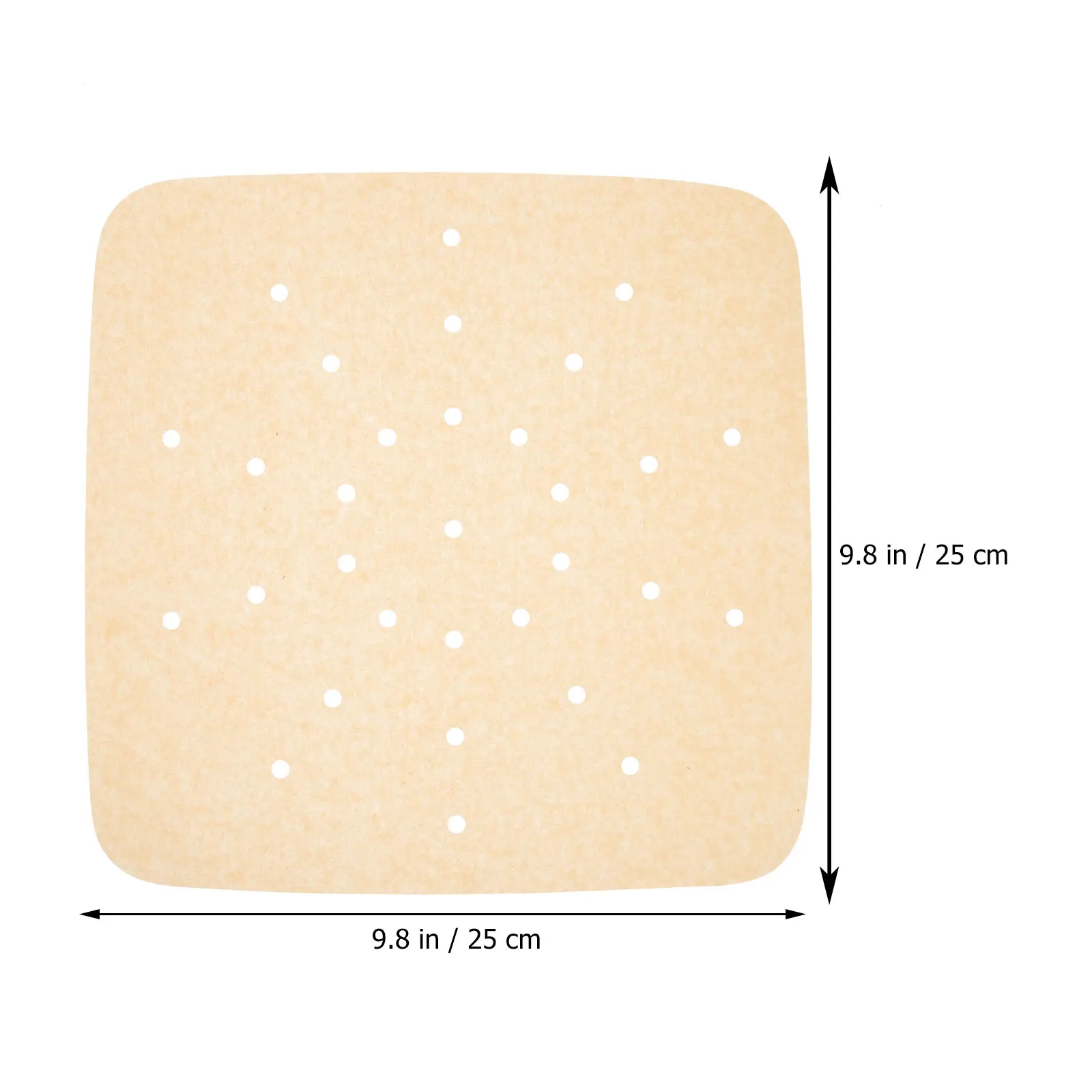 

200 Sheets Air Fryer Baking Paper Heat Resistant Parchment Oil Absorbing Liner Free Cut Non Stick Grease Proof Safe Tasteless