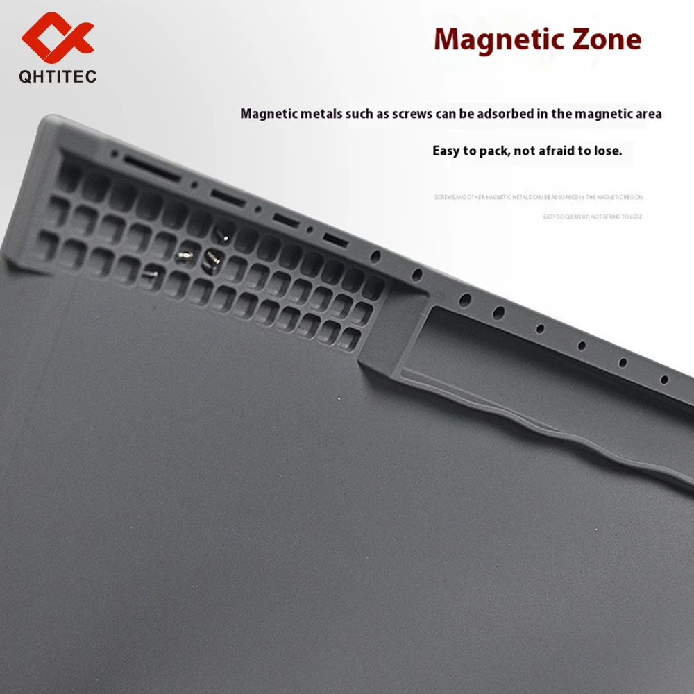 JCD Tappetino per saldatura in silicone ESD antistatico Isolamento termico Scheda madre Elettronica Riparazione telefono Manutenzione Piattaforma di lavoro Pad