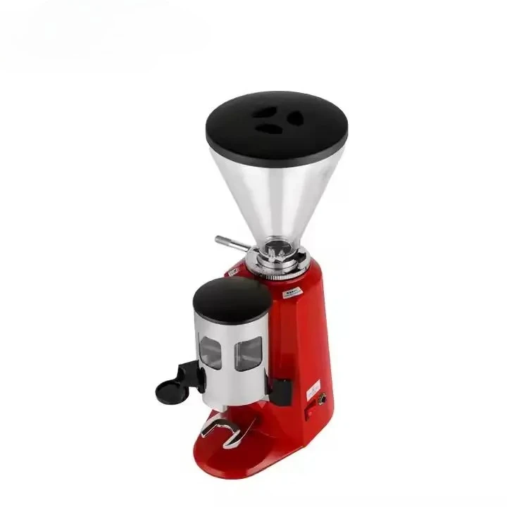 

Red Black Commercial Espresso Coffee Grinders Machine Electric Coffee Grinder Manual Coffee Grinders for Home Use