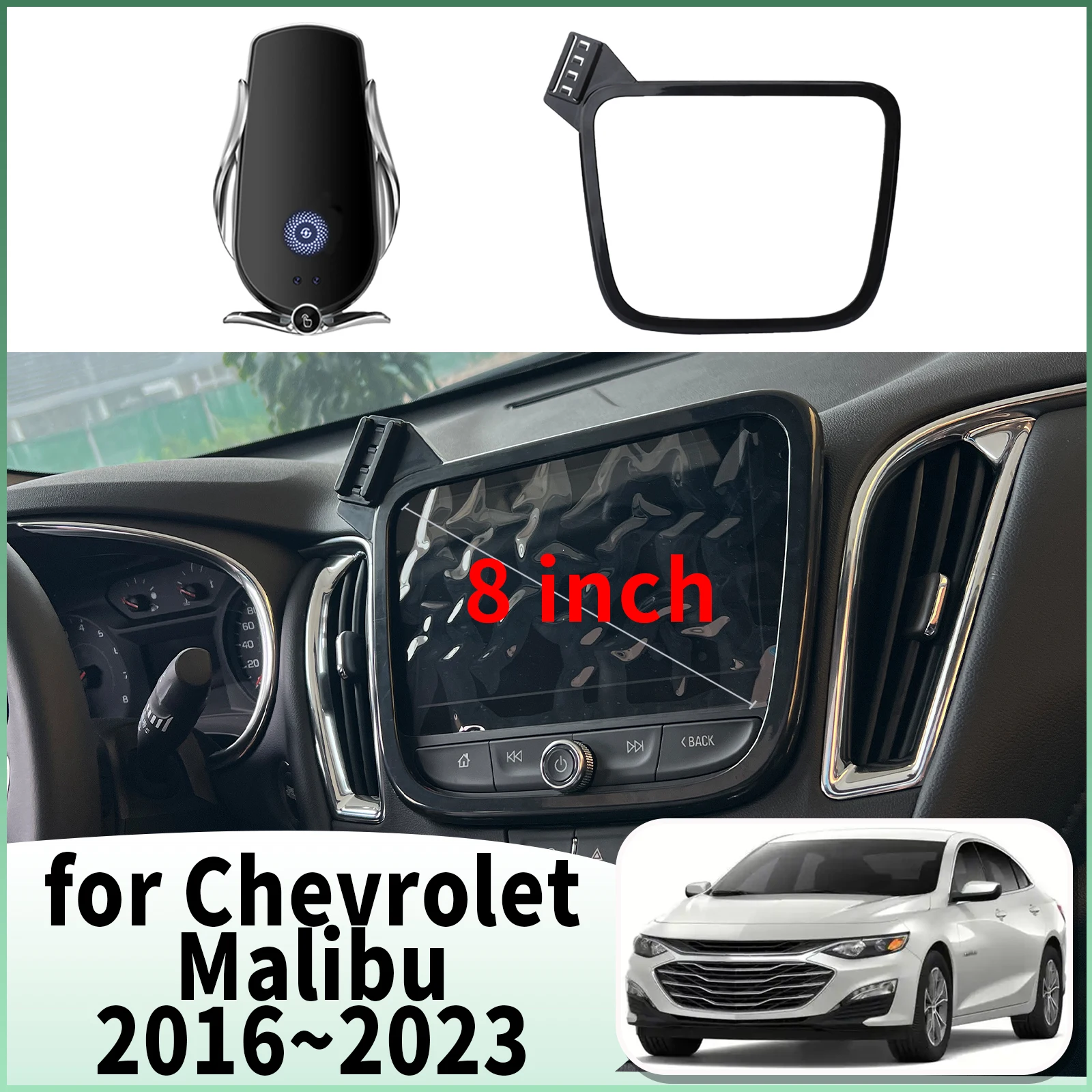 

fit for Chevrolet Malibu 2016 2017 2018-2023 Specific Dashboard Navigation Phone Holder Mount Design Car​​ accessoires