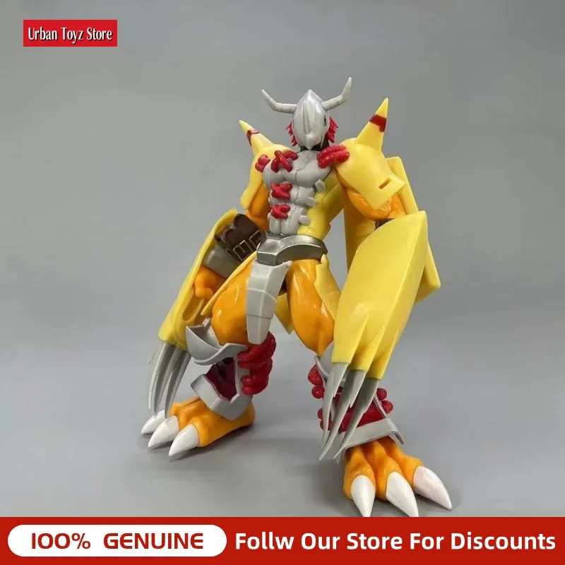 

Digimon Adventure Dark Evolution Tyrannosaurus Rex GK Anime Figure Handmade Model Desktop Ornament Collectible Toy Gift