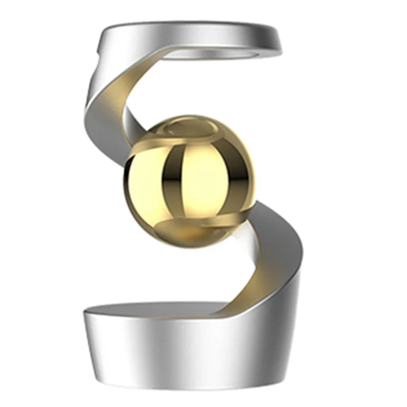AEE6-Stress Relief Sculpture Anti-Gravity Desk  Desktop Floating Gyroscope Suitable For Desktop Decoration