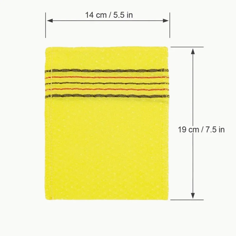 5/10/20Pcs Exfoliating Bath Pad Towels for Bathroom Shower Wash Cloths Dead Skin Clean Wash Towel Body Scrub Shower Tool
