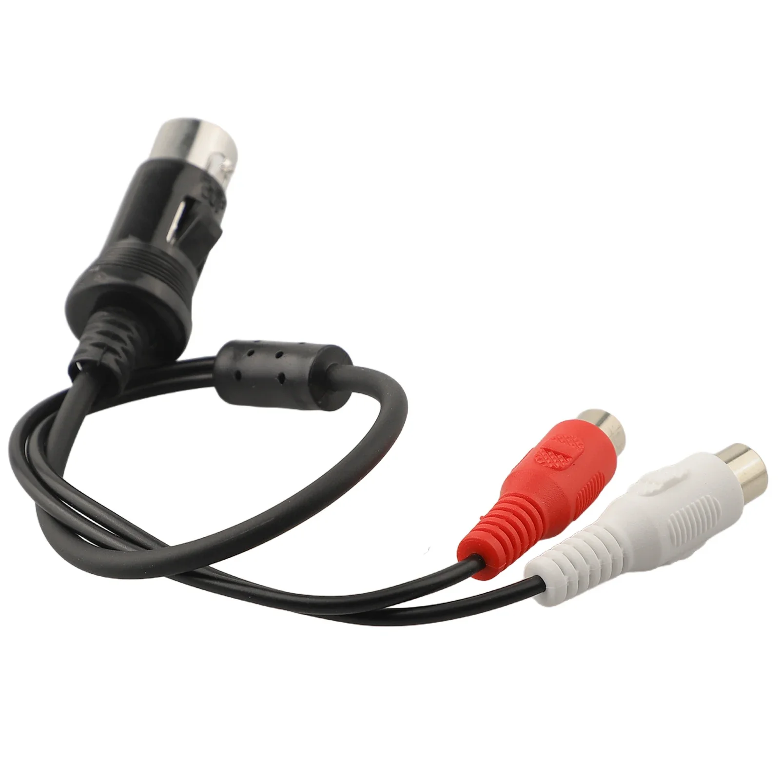 Black for rca To 13 Pin Cable High Universality Non-deformed Quick Installation Reliable Material Car Audio Upgrade