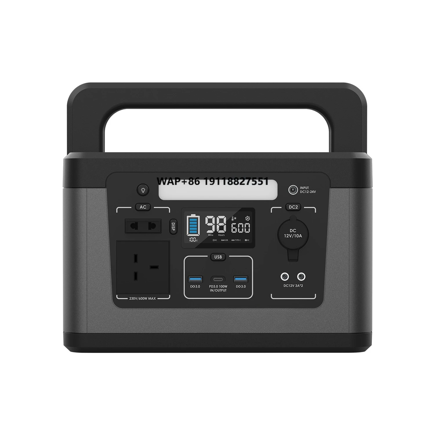 

Wholesale Super Green Energy 600wh Outdoor Portable Solar Generator