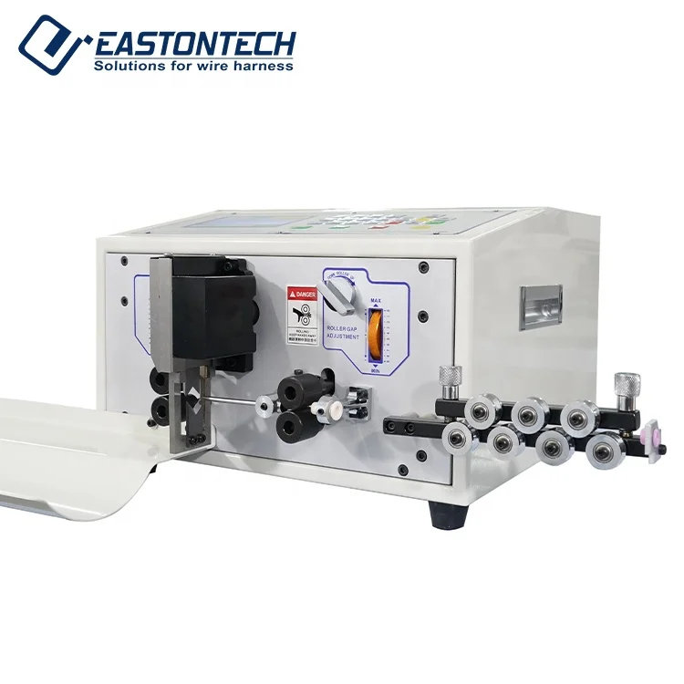

EW-02A Automatic Wire Cutting & Stripping Machine AWG11-26 Cable Computer Cut&Strip Machine