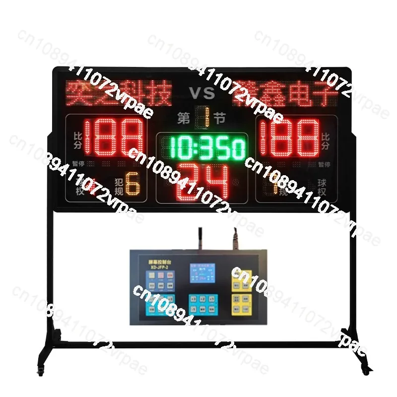 

Электронное табло, 24-секундный таймер обратного отсчета баскетбола, беспроводная связь, специальное светодиодное табло для подсчета очков