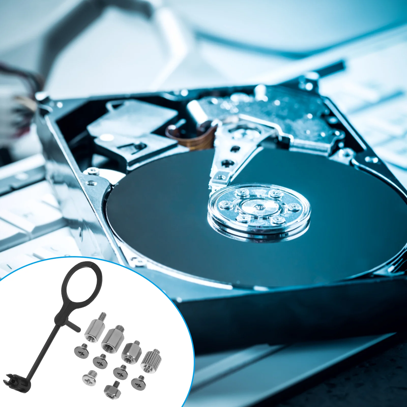 M2 Solid State Drive Screw Set Laptops Hard Disk Mounting Screws SSD Alloy for