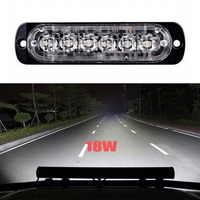 LED Lights Work Bar Lights Driving Fog Lights 12V Spot-Beam Offroad SUV 4WD Auto Car Boat Truck ATV Headlights
