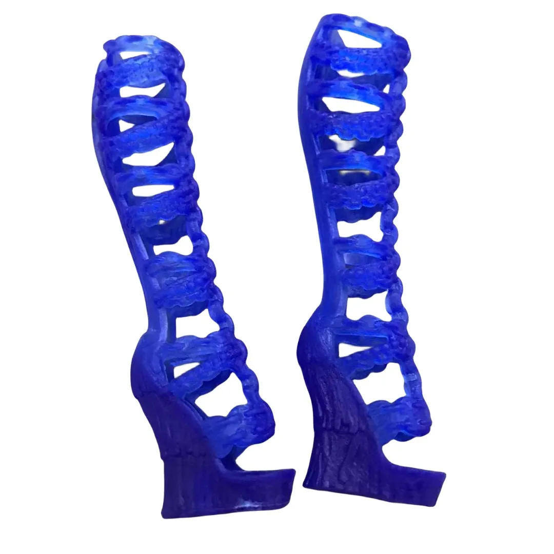 Monstering High Puppenschuhe, Stiefel, Bündchen, Brillen, Stirnbänder, originelles buntes Puppenkleidezubehör, DIY-Dekorationen – Detail 27