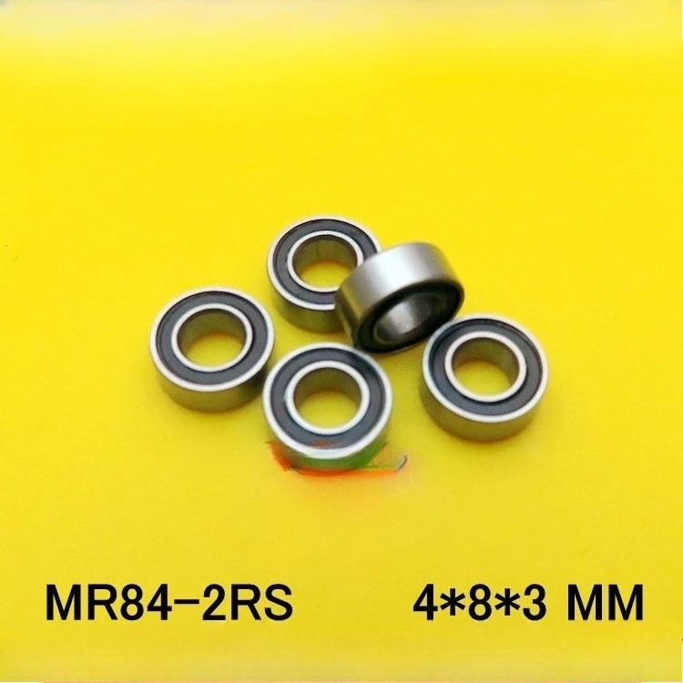 สแตนเลสรุ่นรถแบริ่ง SMR84ZZ MR84ZZ MR84-2RS L-840 WBC4-8 4*8*3 มม.