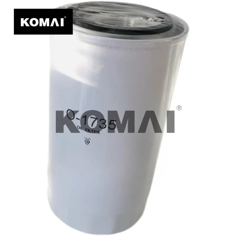 

KOMAI 1 шт. дизельный элемент ISF2.8 ISF3.8 LF17535 O-1735 5399594 P551100 LF160152 Масляный фильтр двигателя для экскаватора ZOOMLION 135E-
