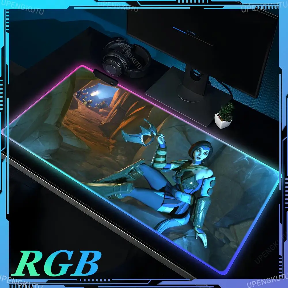 

Орки должны умереть! Коврик для мыши RGB, игровой коврик для мыши, красочные светодиодные светящиеся настольные коврики XXL, аксессуары для геймеров, компьютерные аксессуары с подсветкой для клавиатуры