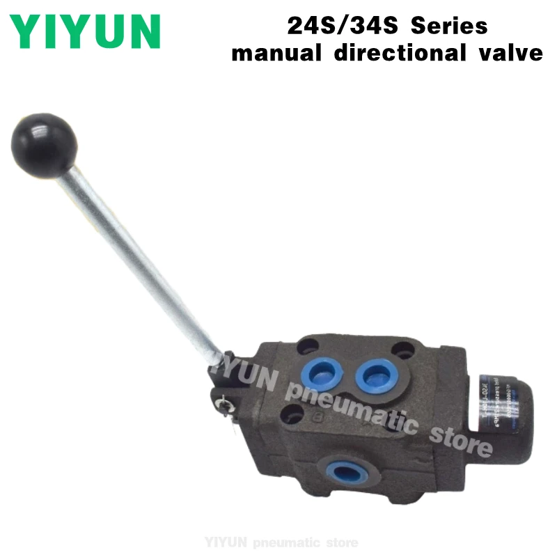 34SO-L10H,L20H,L30H,B10H,B20H,B30H-T,W YIYUN pneumatic element manual directional control valve 34S series