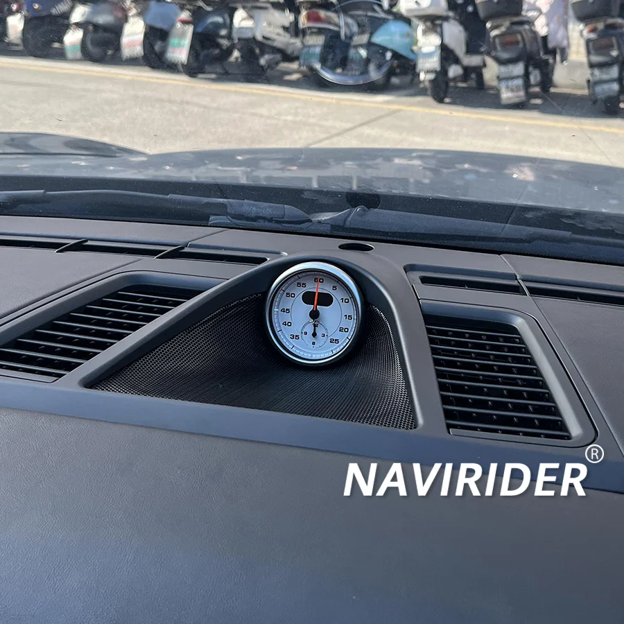 2025 New Upgrade LCD Car Stopwatch For Porsche Panamera 970 971 2010-2026 Colorful UI Watch Trim Clock Dashboard Timer Panel