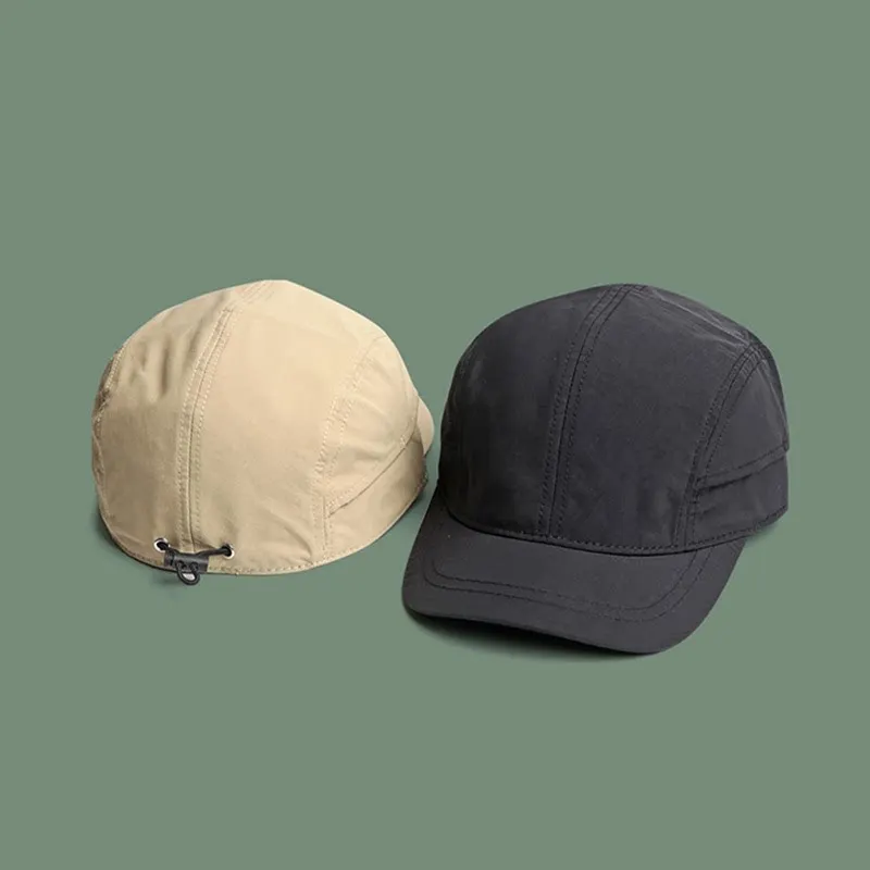 Men's Bald Cap Spring Autumn Mesh Breathable Rear Sealed Hat Full Closure Baseball Cap Chemotherapy Hair Loss Baseball Cap