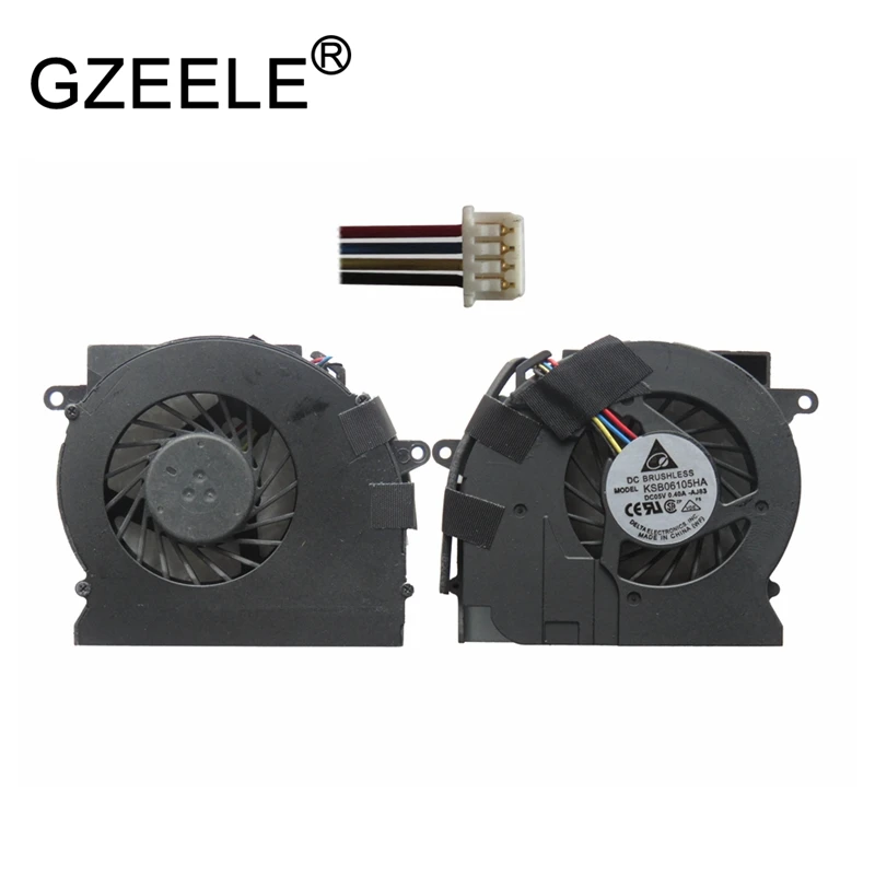 

GZEELE New CPU Cooling Fan For HP Elitebook 2540 2540p Series Laptop Notebook Cooler FAN Laptops COOLING 598788-001