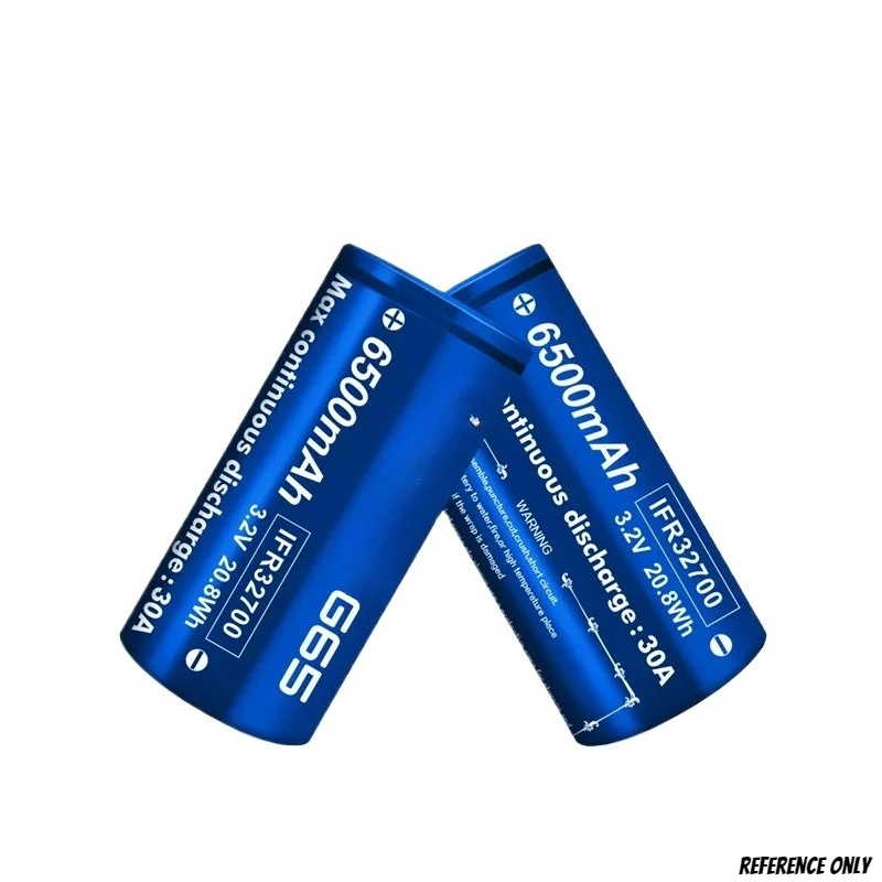 3pcs สําหรับของเล่นเครื่องมือเครื่องใช้ภายในบ้านยานพาหนะไฟฟ้า Vapcell 32700 G65 6500mAh แบตเตอรี่ IFR32700 แบตเตอรี่