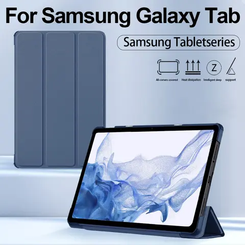 Deutsch Für Samsung Galaxy Tablet Hülle Zubehör für Samsung Galaxy Tab S7/8/9plus 12,4 im Fall S6 S7 S8 S9 A7 A8 S7FE Schutzhülle