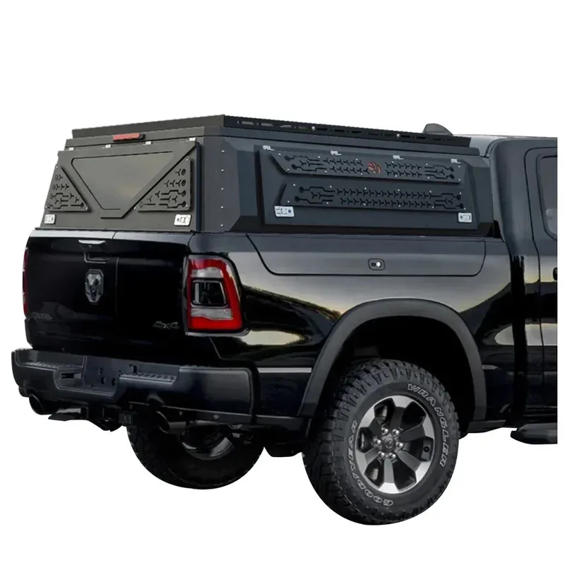 

ram 1500 2500 truck canopy topper camper canopy hardtop waterproof steel sports rear trunk cove
