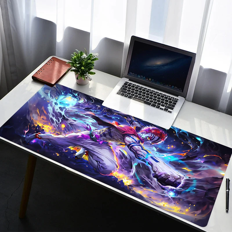 

Mouse Pad PC Non Slip HD Rubber Mousepad Laptop Gamer Cabinet Keyboard Pad Office Computer Gaming Desk D-demon Slayer Mouse Mat