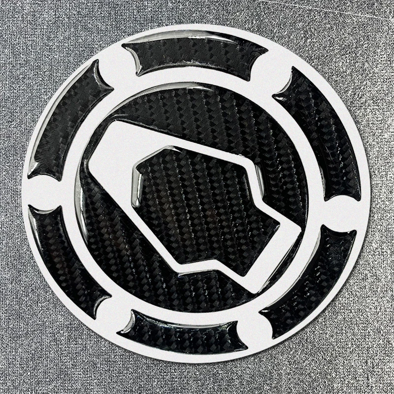3D Carbon Fiber Motorcycles Accessories Fuel Tank Cap Sticker and Decal For For BMW G310R G310 GS G310GS