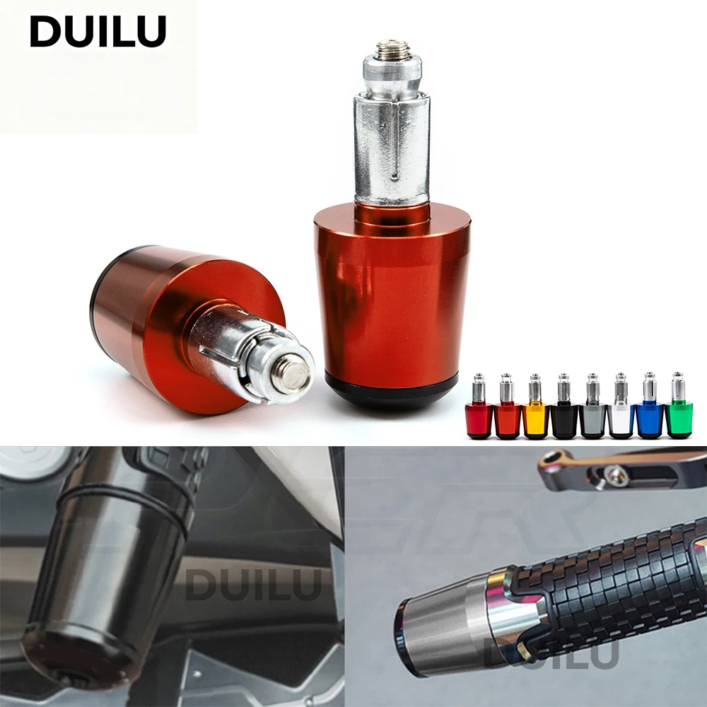 

7/8"22MM Universal Motorcycle Handlebar Grips Hand Ends Cap Plug For SYM CRUISYM Joymax 125 250 150 180 300 CRUISYM GTS 300 300i